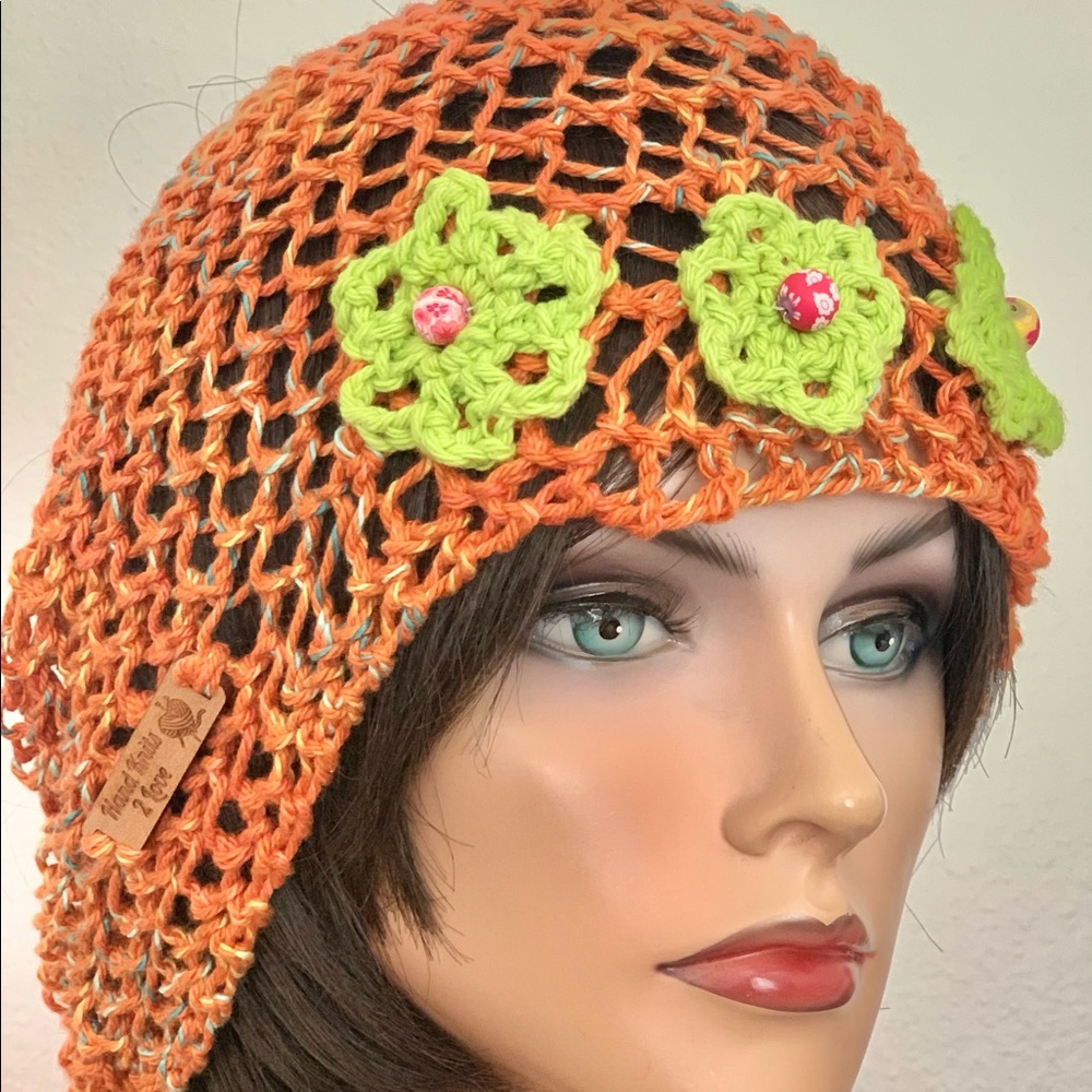Hand Knits 2 Love Cotton Bandana Scarf Designer